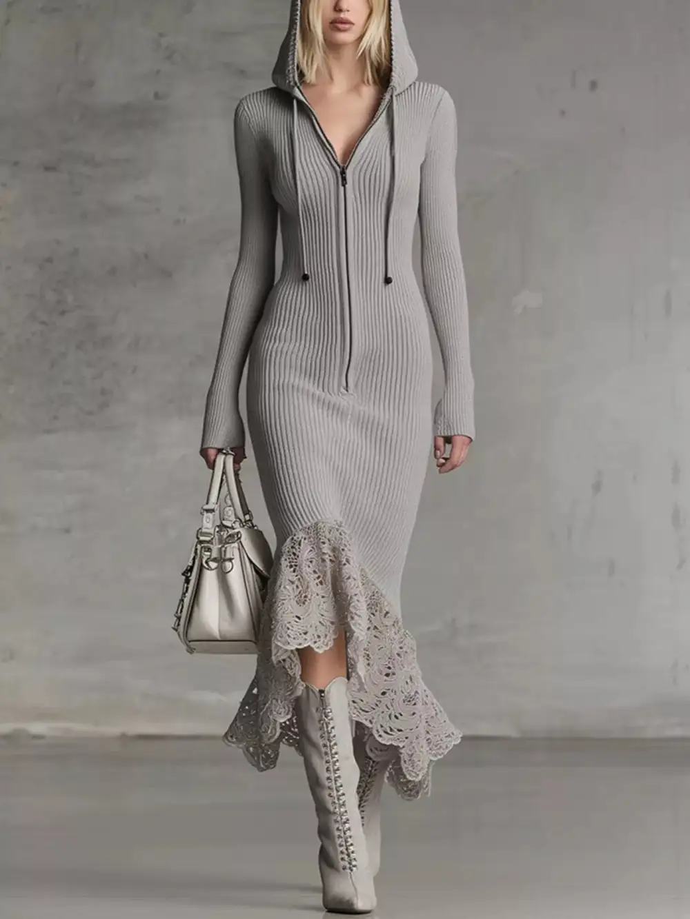 Feminine Midi Dress