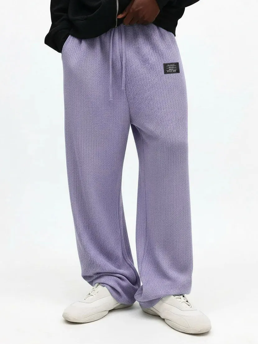 Seamed Detail Casual Pants