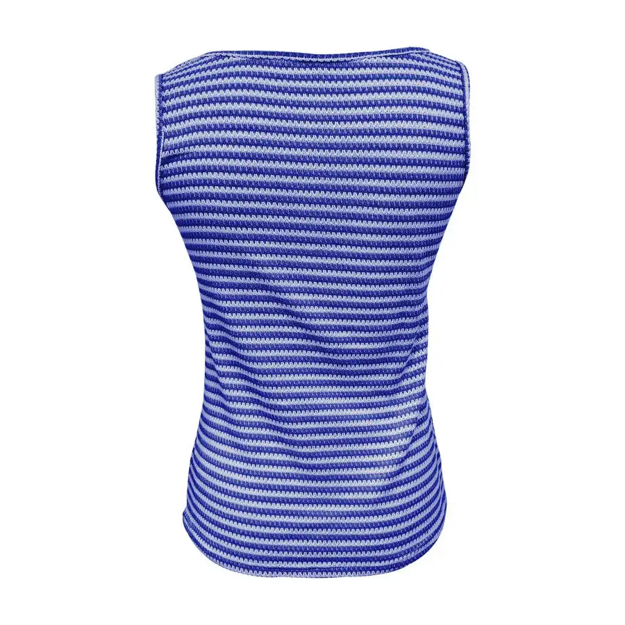 Button Front Knit Tank Top