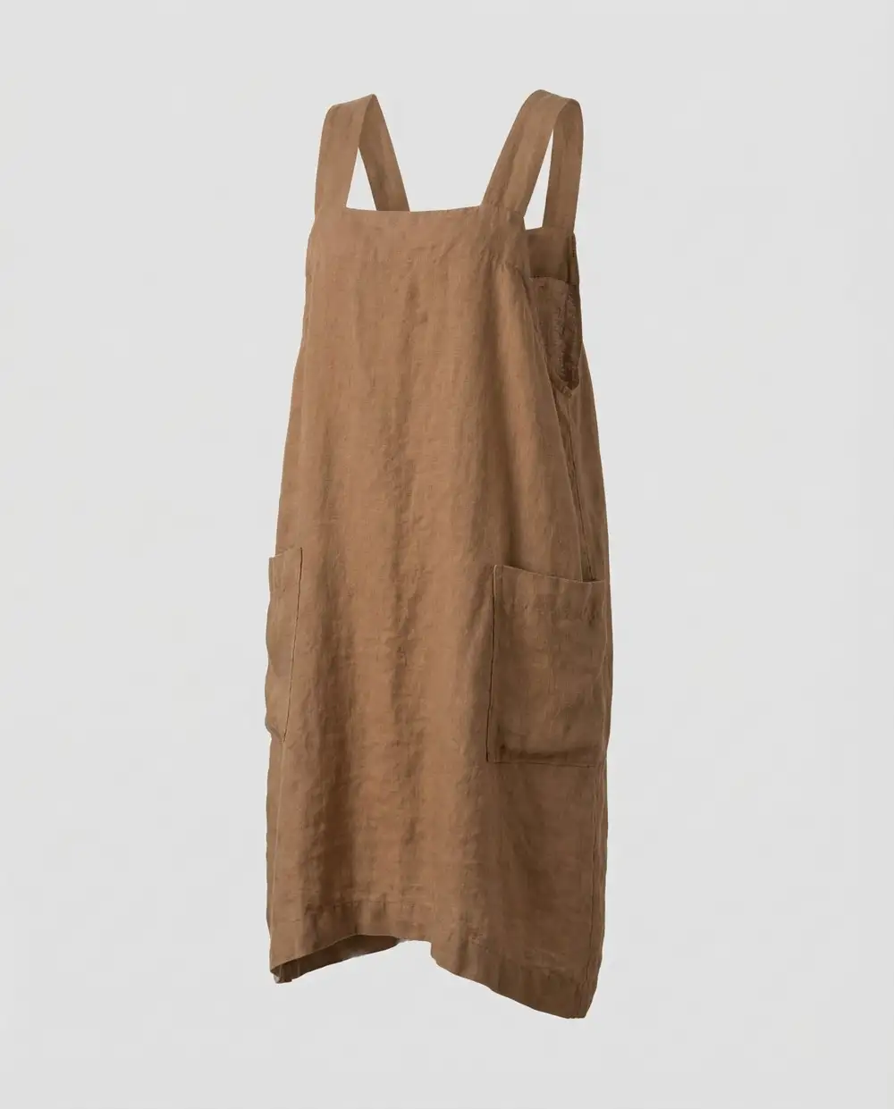 Women's A-Line Square-Neck Belted Boho Dress