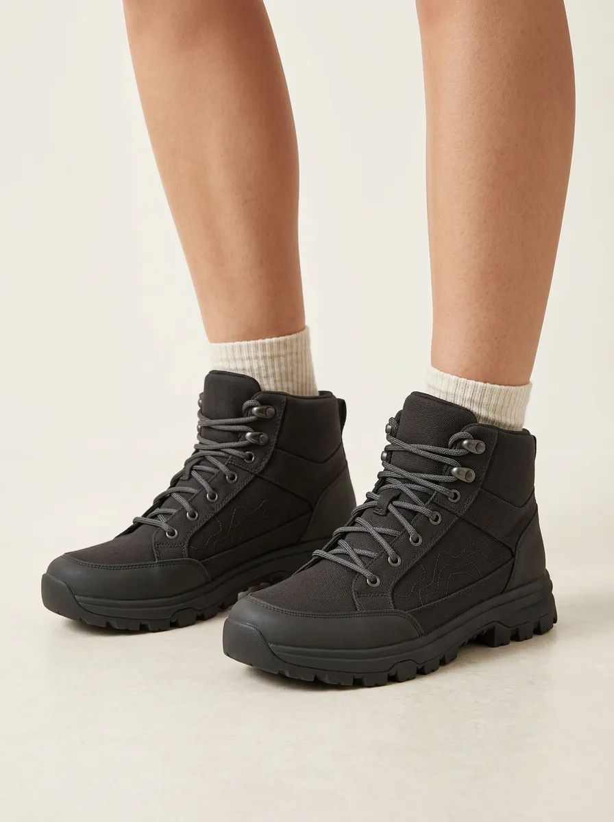 Trail Build Canvas Hiking Boots