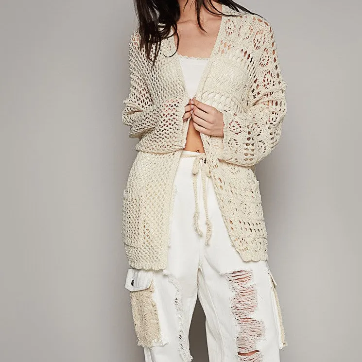 Modern Open Front Everyday Cardigan