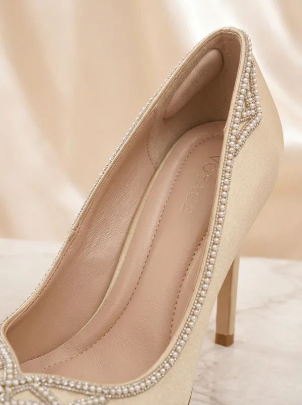 Rhinestone Bridal Women's Formal High Heels