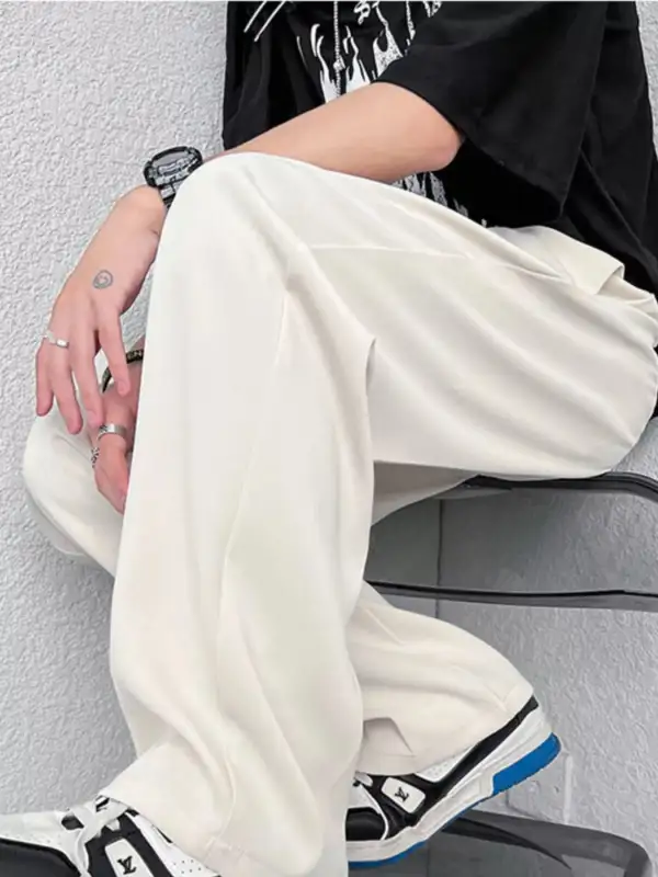 Men’s Wide Leg Casual Pants
