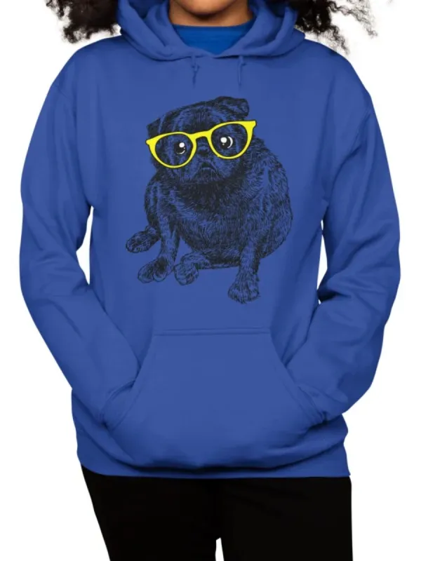 Dog Graphic Hoodie