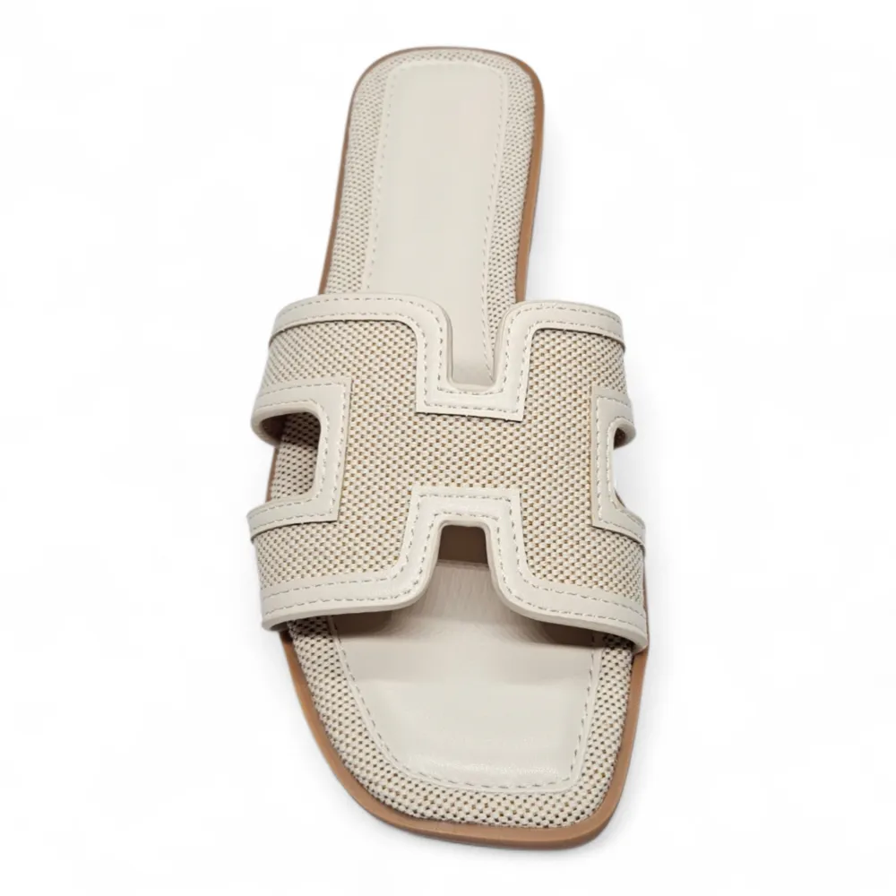 Coastal Canvas H Band Sandal