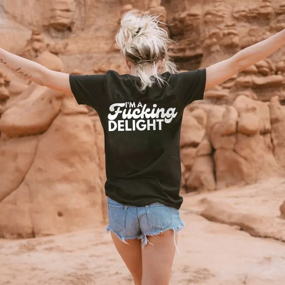 Letter Print T-shirt