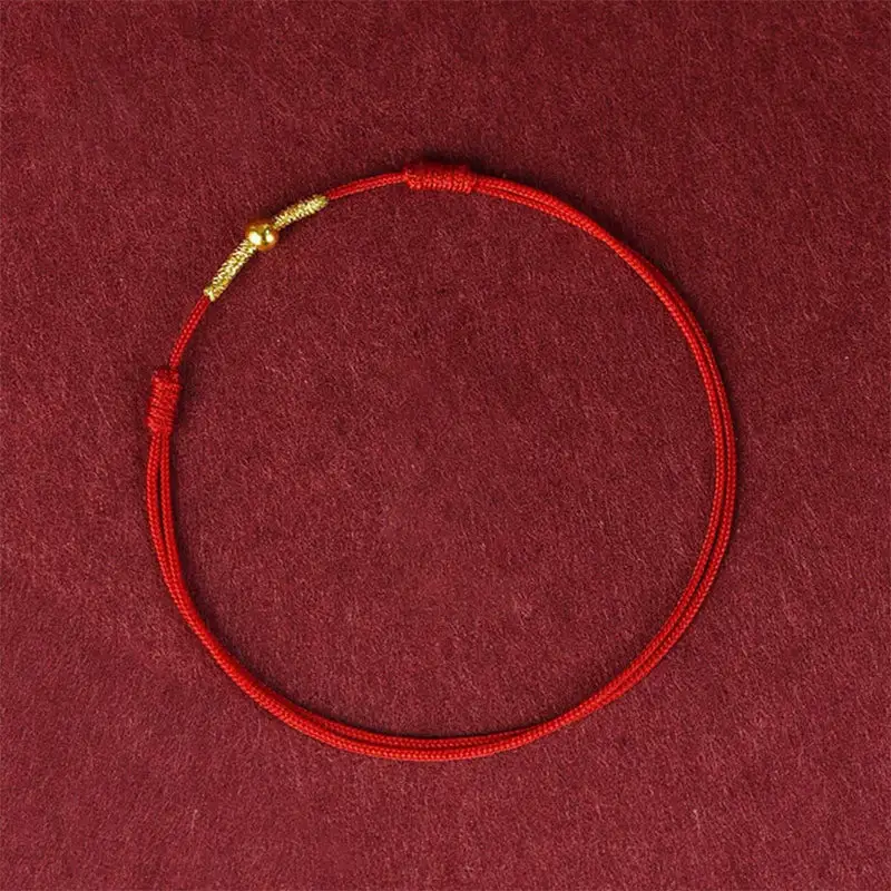 Sterling Silver Bead Braided Rope Bracelet Anklet