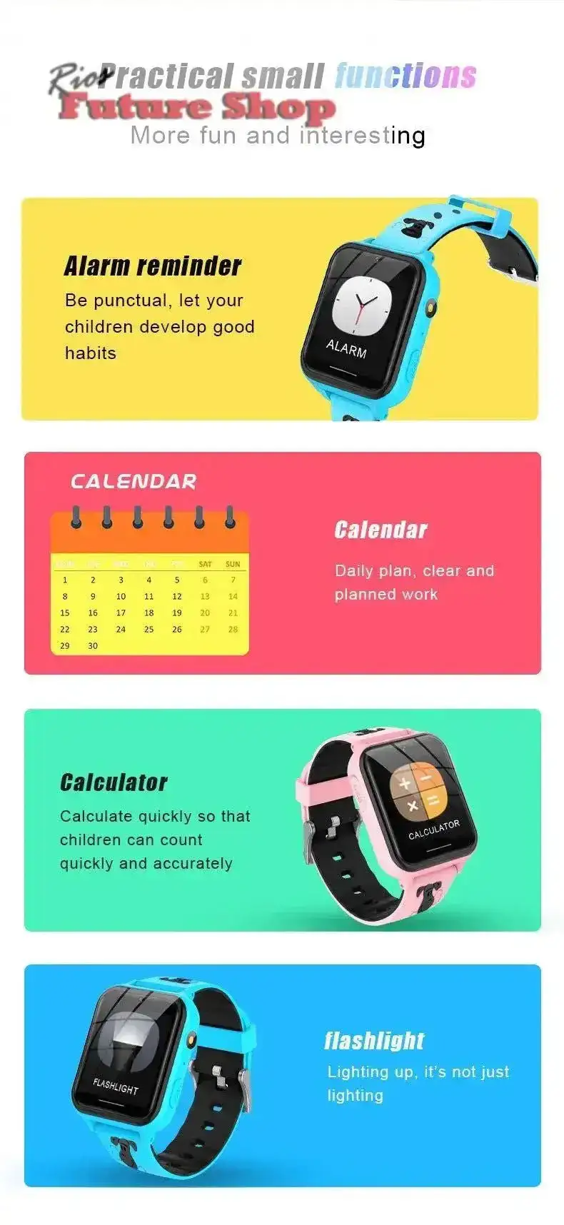 Smartwatch for Kids with GPS