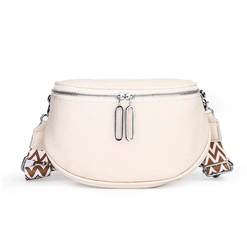 Leather Crossbody Chest Bag