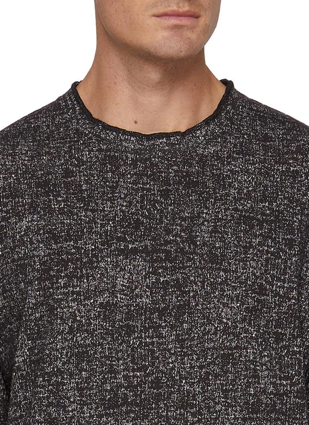 Retro Distressed Texture Dark Red Cottom T-Shirts