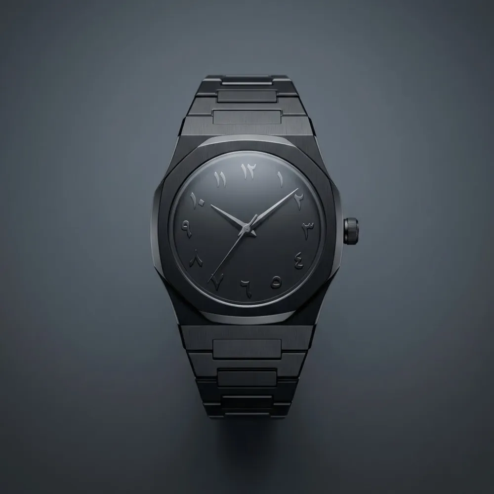 Script Numeral Men's Watch