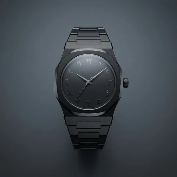 Script Numeral Men's Watch