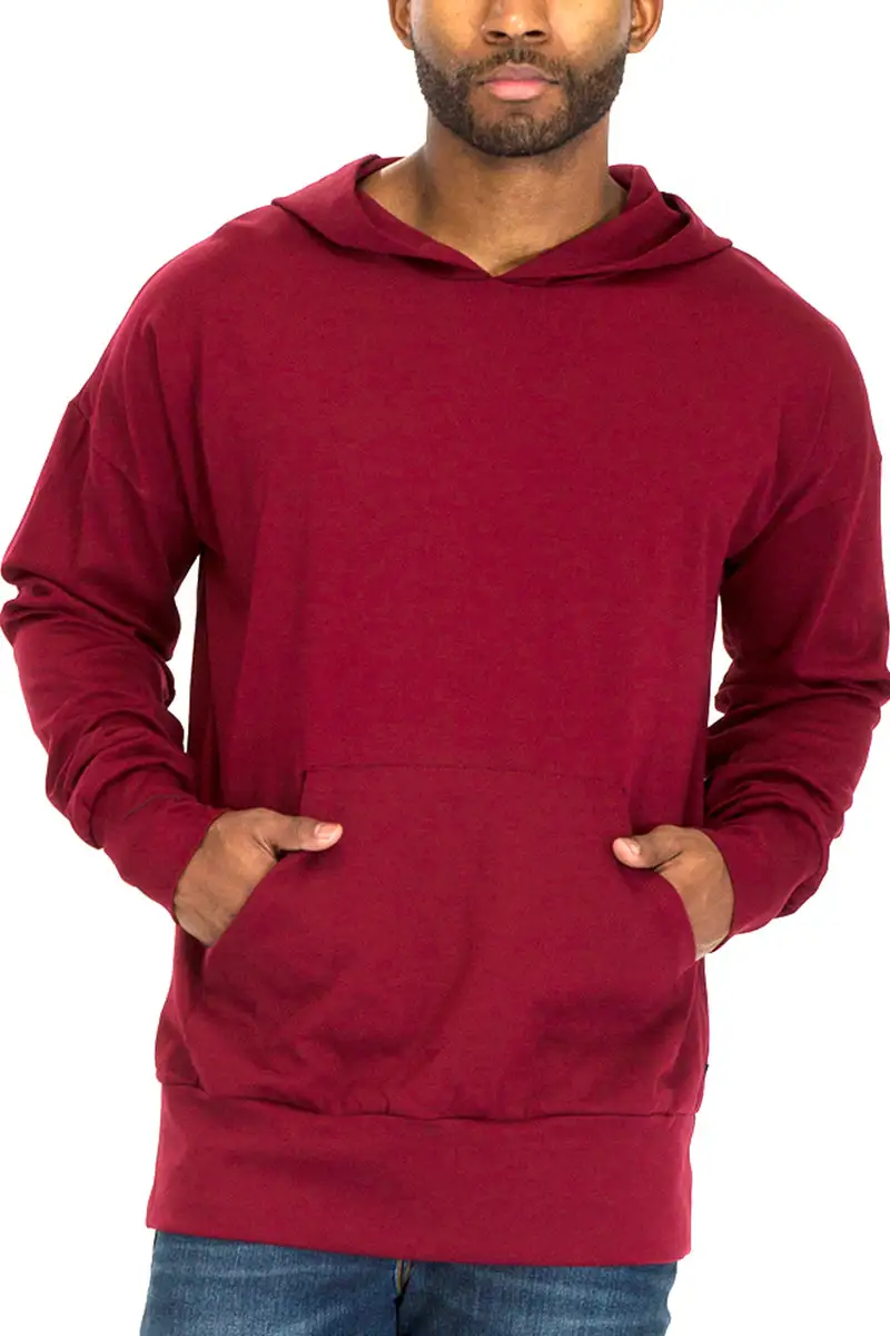 Viscose Pullover Hoodie
