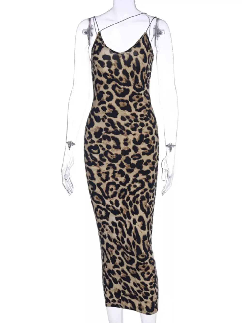 Soft Spaghetti Strap Midi Dress