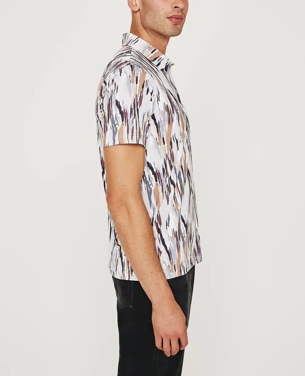 Men's Short Sleeve Stretch Polo Shirt