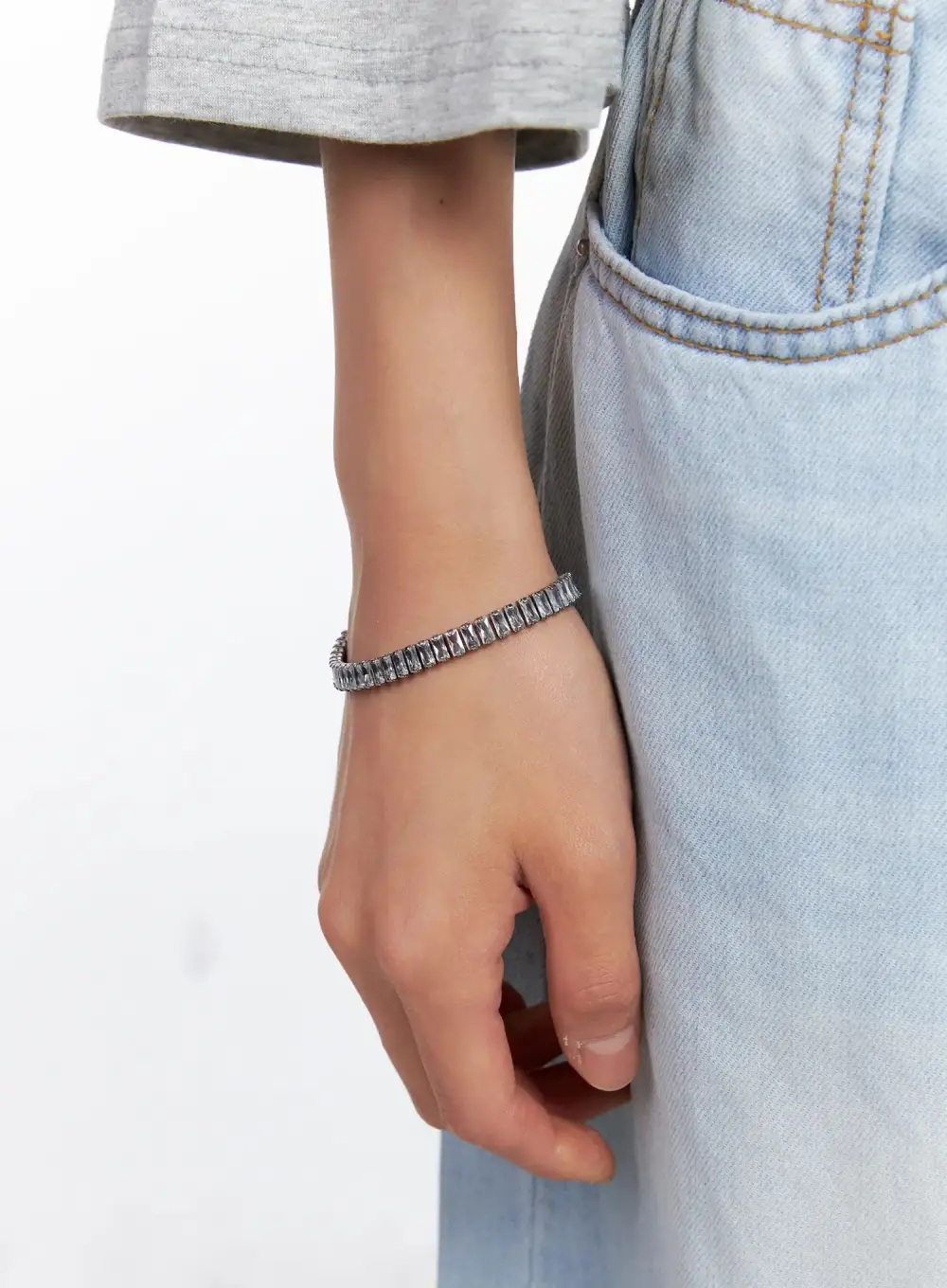 Square Crystal Bracelet
