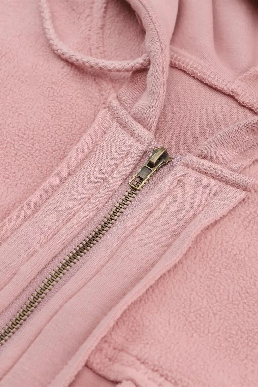 Casual Zip Up Jacket With Pockets