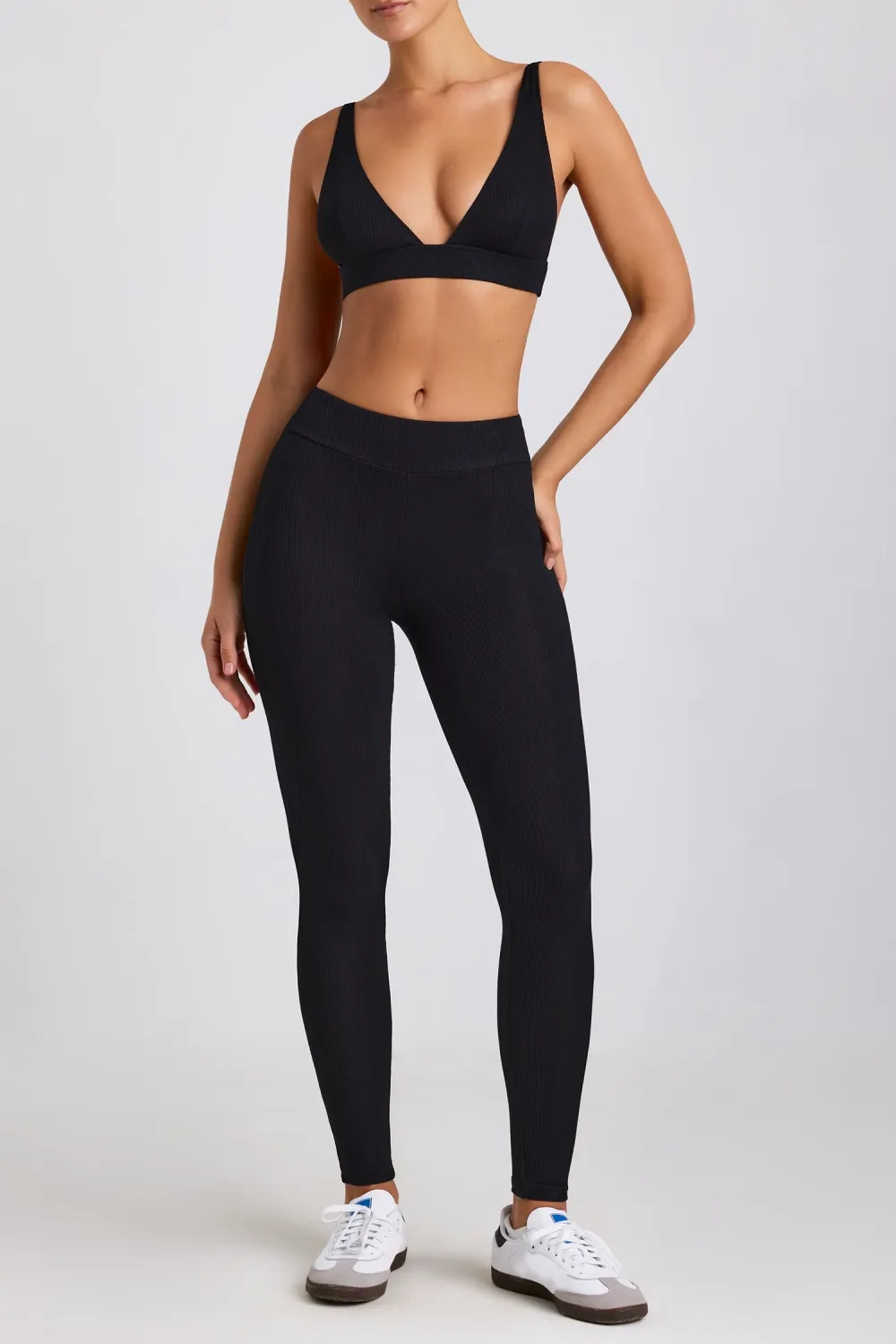 Easy Everyday High Waist Stretch Slim Fit Trousers