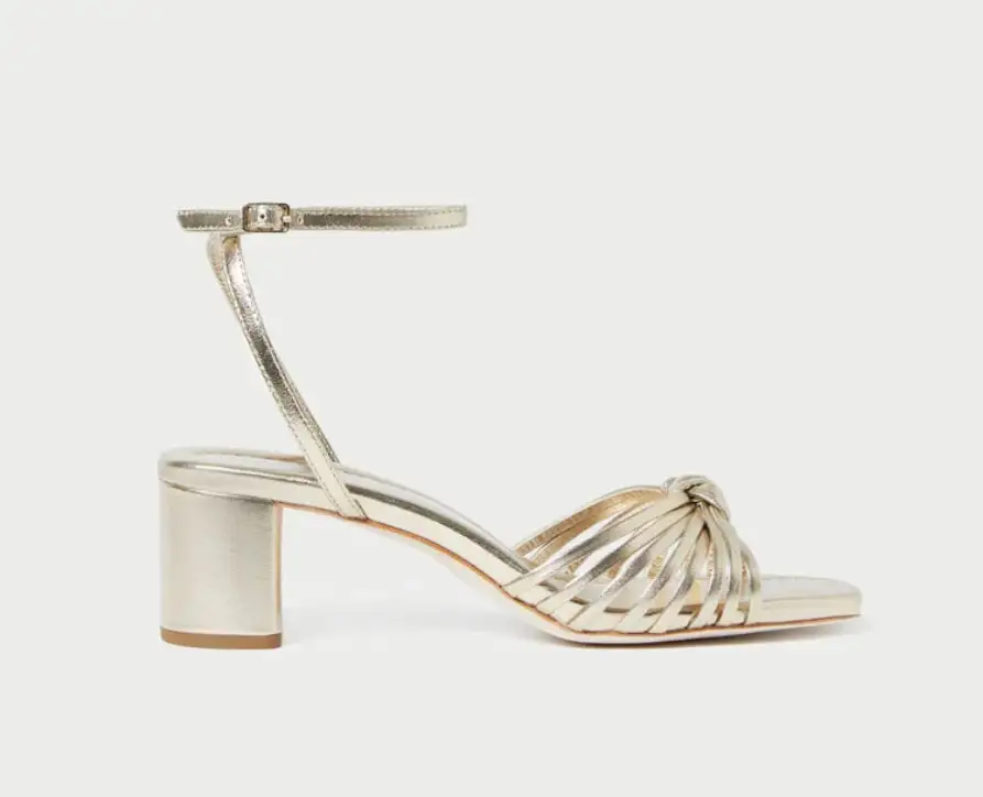 Ankle Strap Clean Line Heels