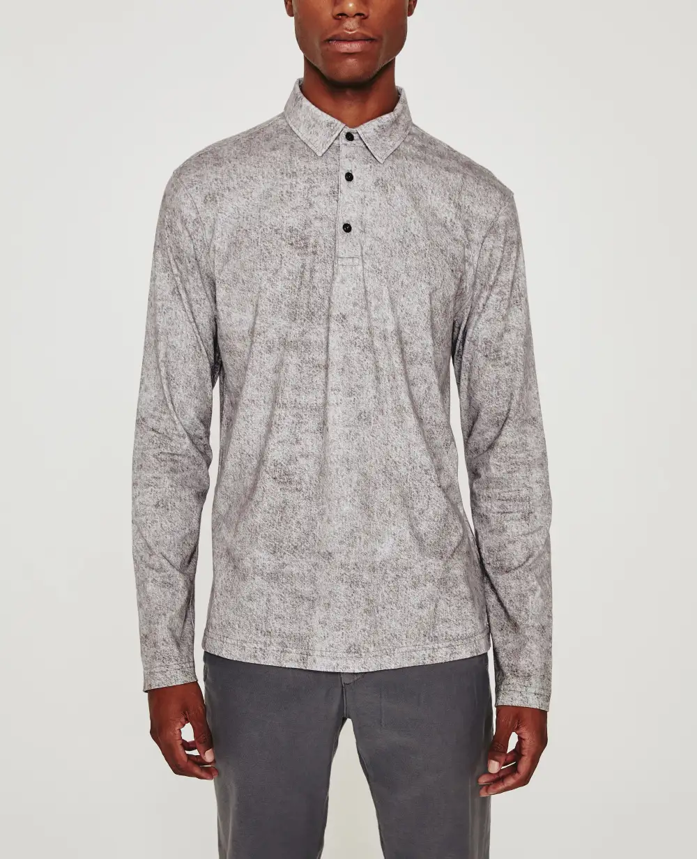 Men's Long Sleeve Polo Shirt