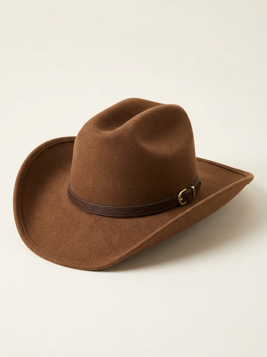 Statement Western Hat Featuring Simple Band