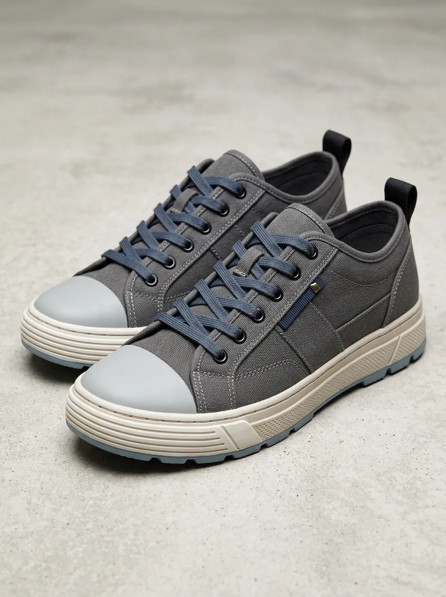 Men's Modern Minimal Canvas Sneakers