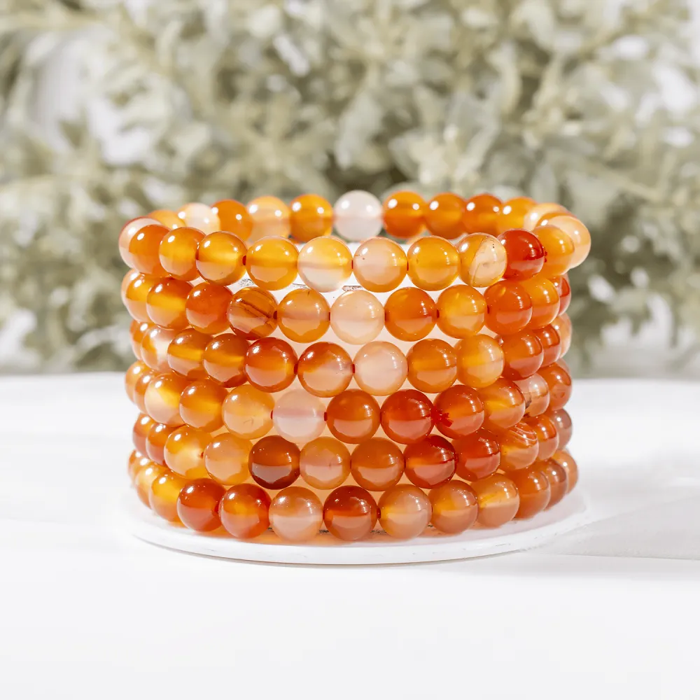 Refined Charm Bracelet Orange