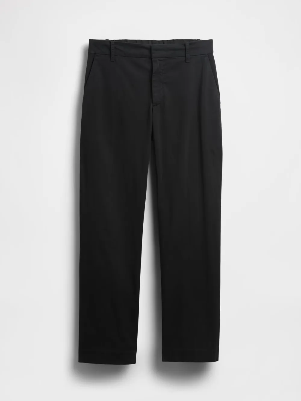 Mid-Waist Stretch Pants