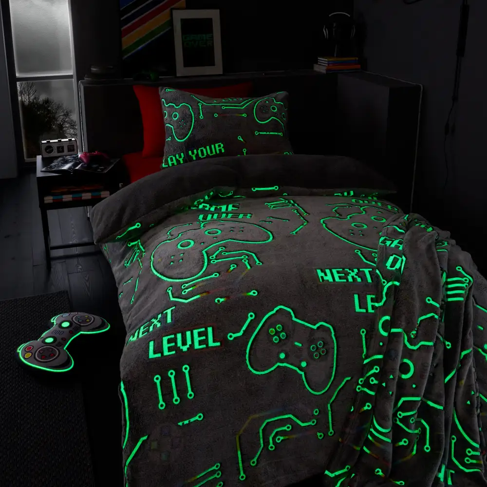 Celestial Fleece Duvet Cover Set