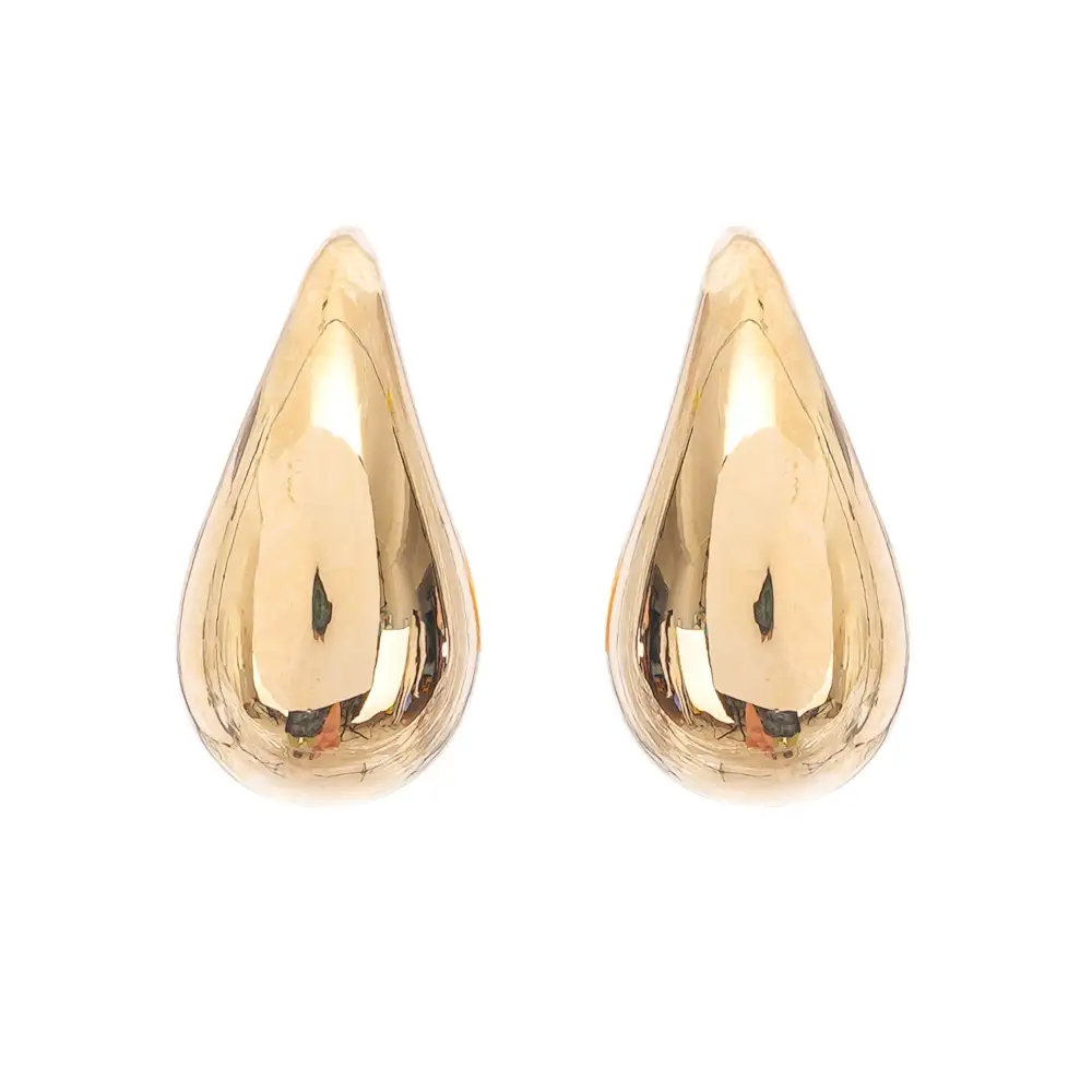 teardrop stud earrings