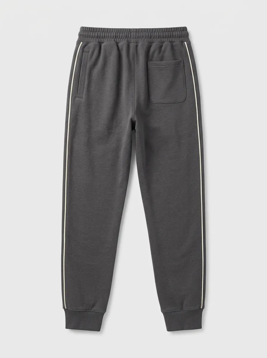 Streamlined Side Stripe Athletic Active Look Men's Sweatpants