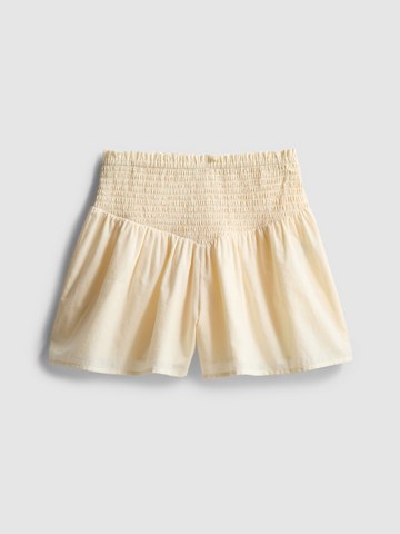 7-15yrs | Shirred Waist Shorts detail 1