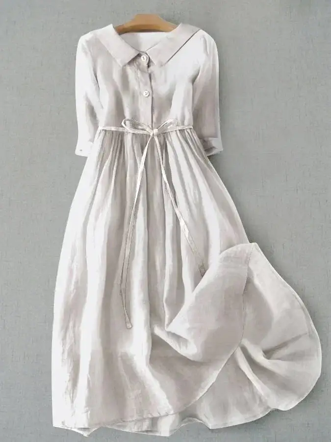  Midi Soft Polished Dress