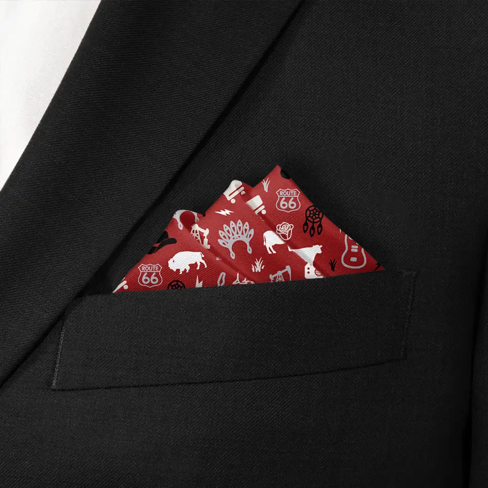 Stylish Refined Suit Pocket Square