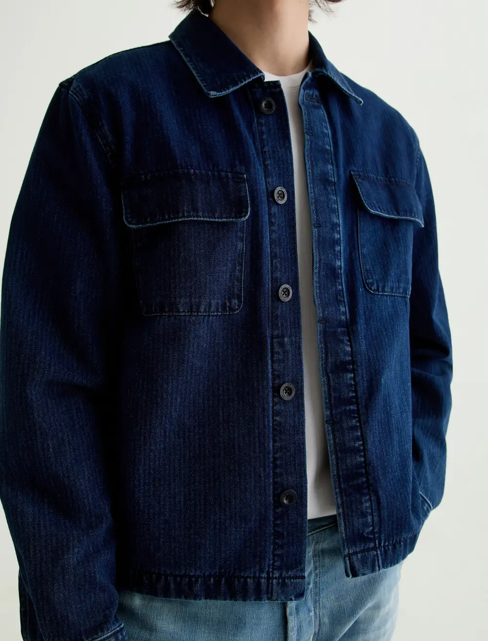 Men's Relaxed Flap Pocket Chore Jacket
