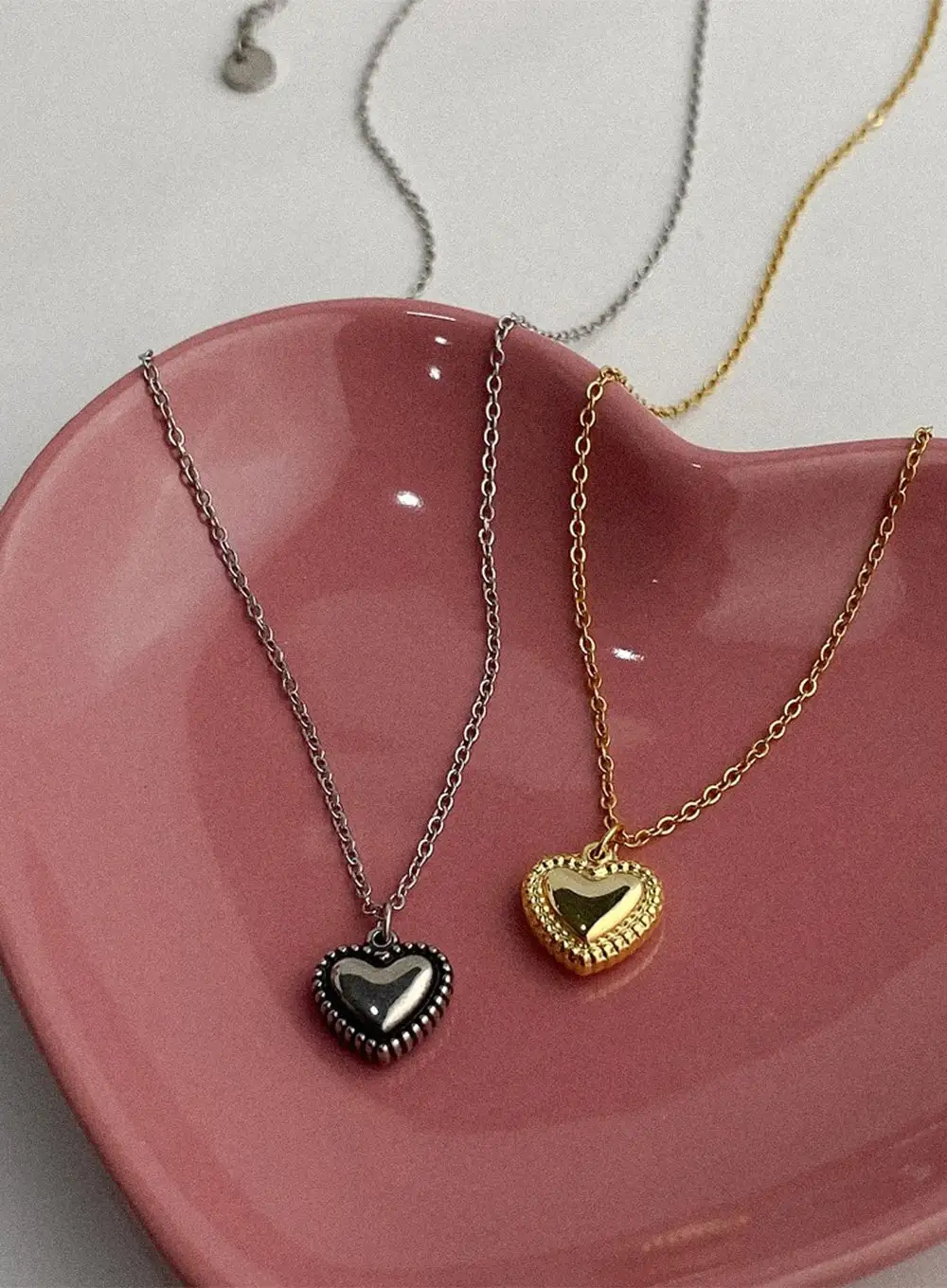 Brass Heart Necklace