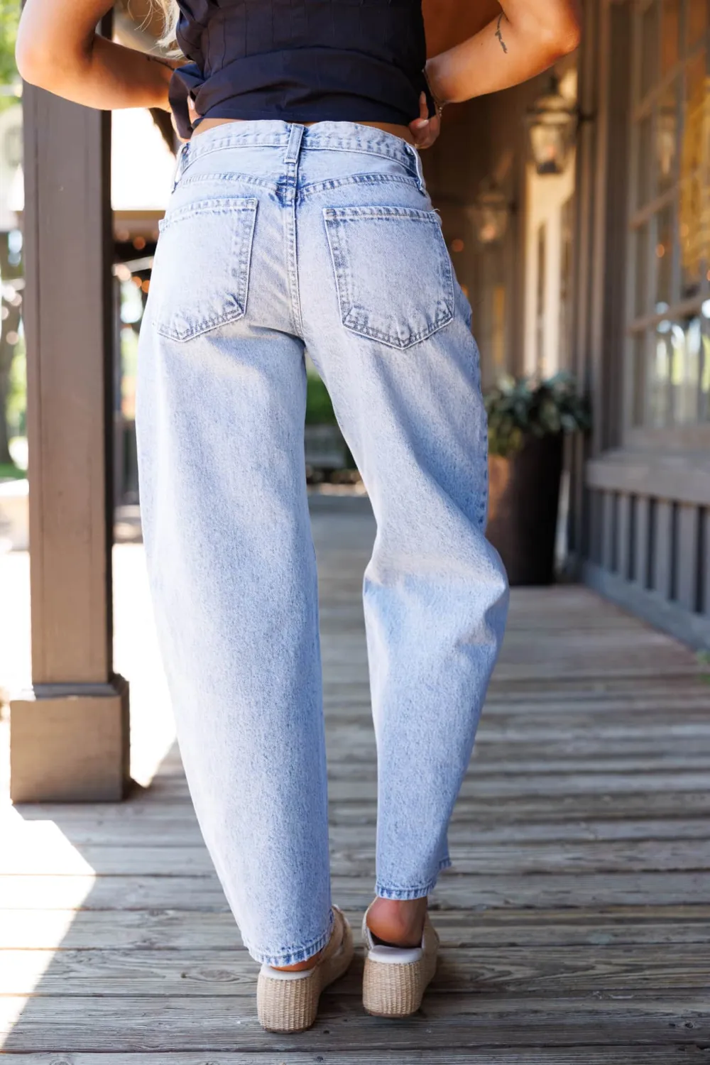 Barrel Relaxed Jeans