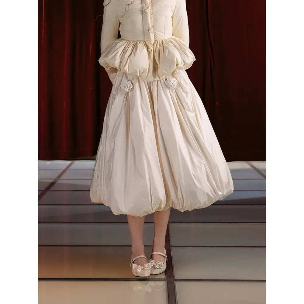 Simple Relaxed Everyday Casual Polyester Skirt