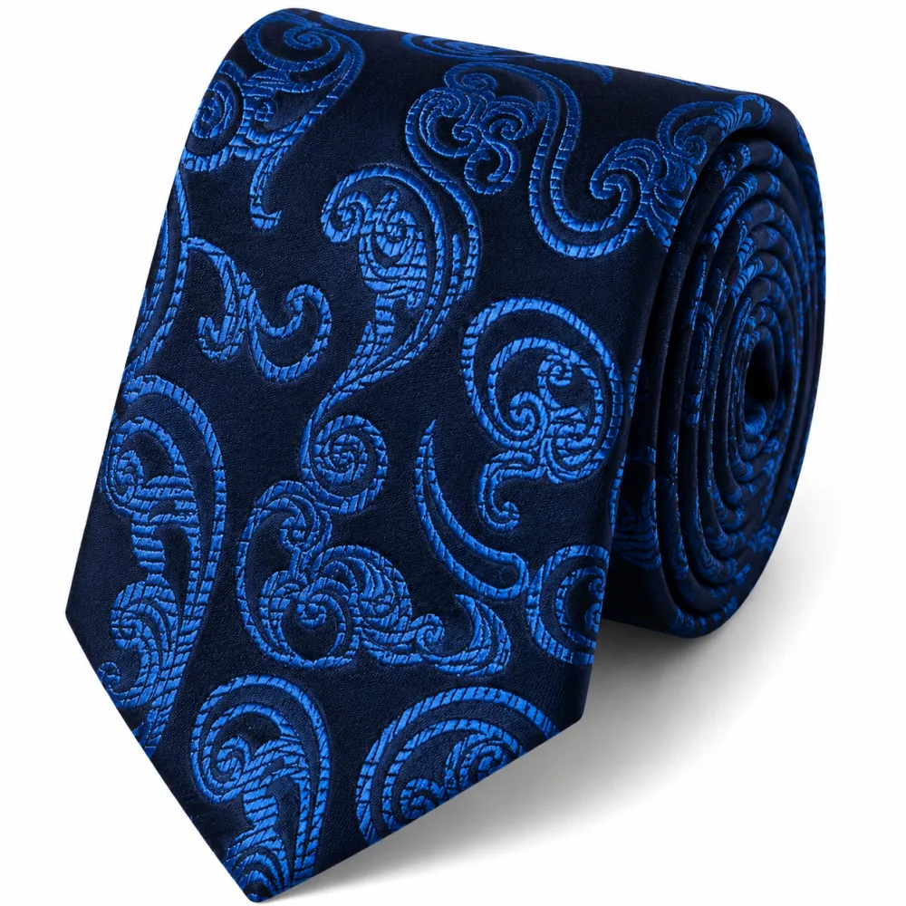 Sophisticated Silk Paisley Men's Necktie