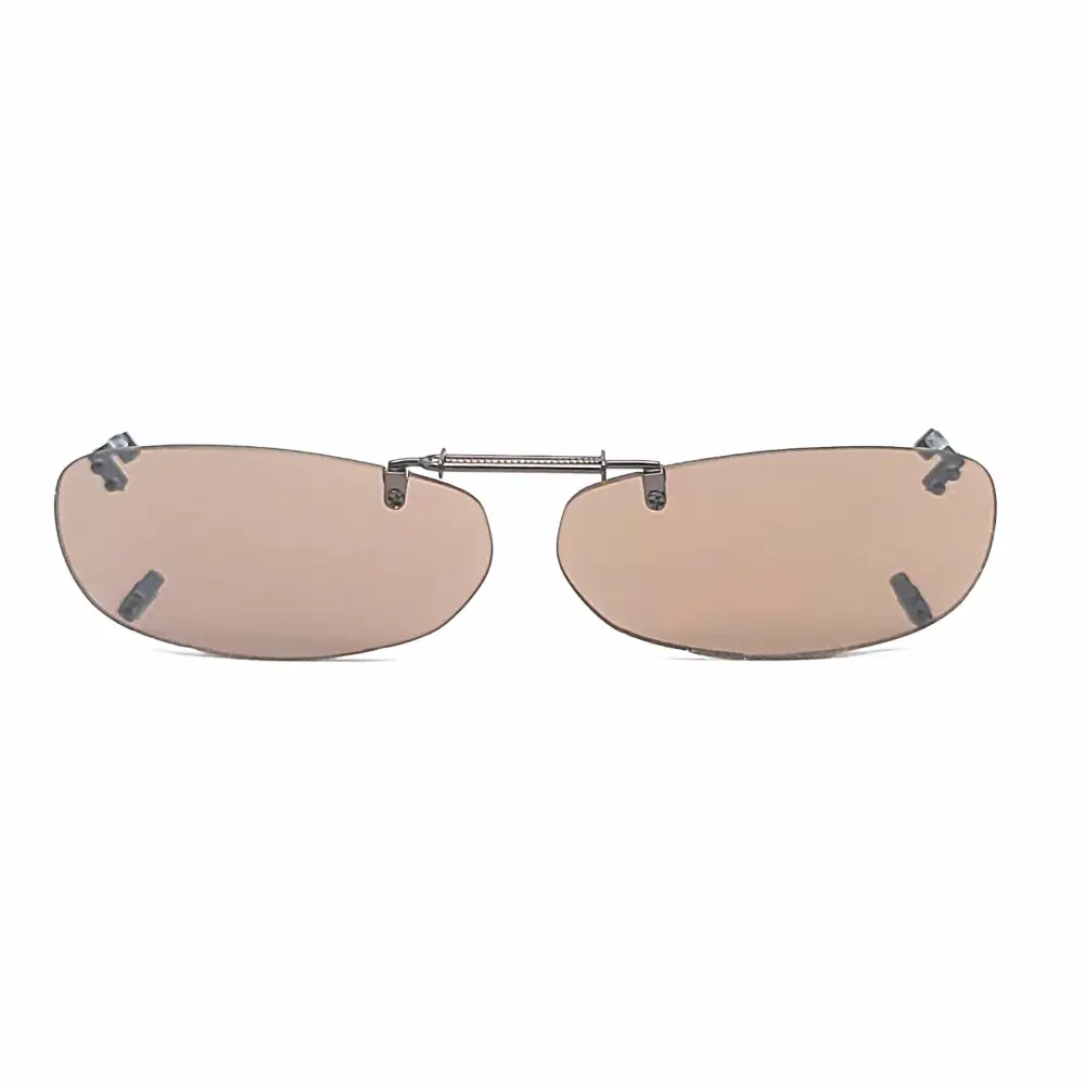 56mm Amber Lens Clip-On Sunglasses