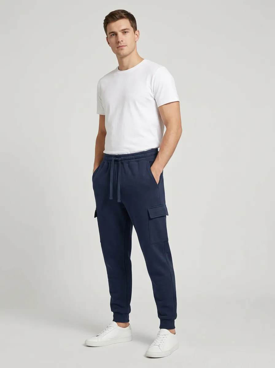 Unisex Clean Cut Utility Joggers
