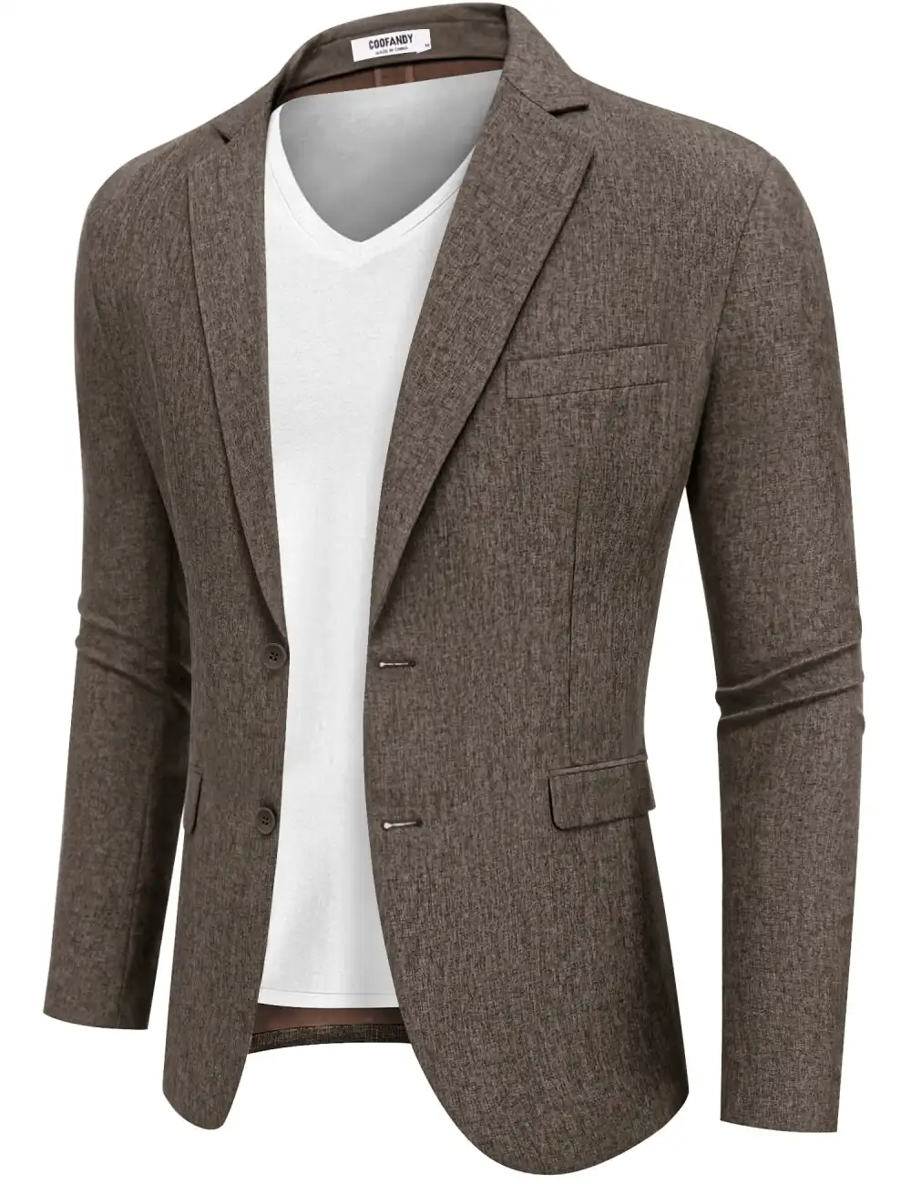 Casual Lightweight Suit Jacket Two Piece Set