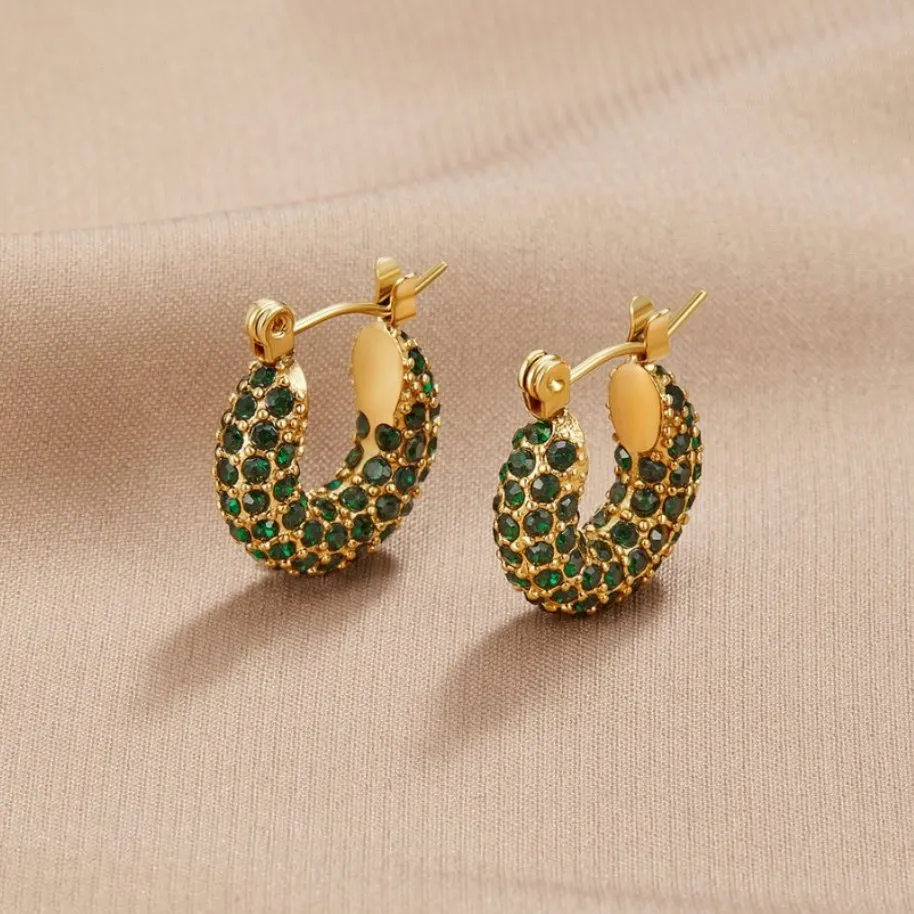 Geometric Hoop Earrings