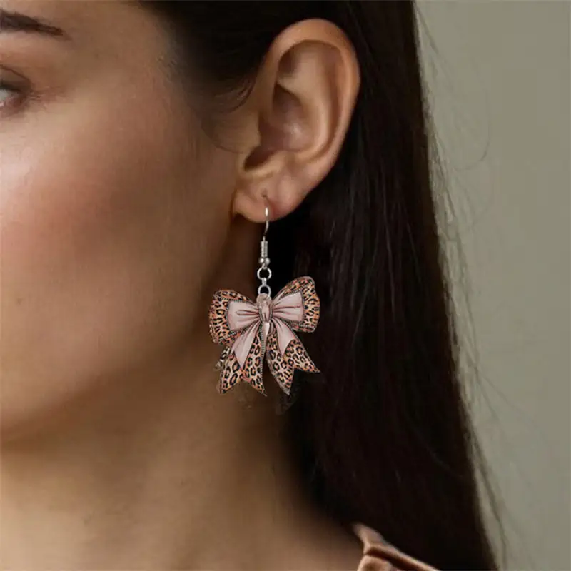 Butterfly Bow Acrylic Earrings