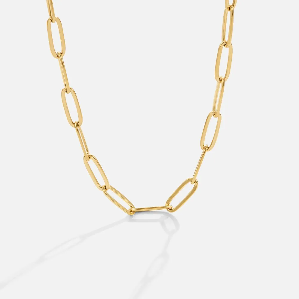 Paperclip Chain Necklace
