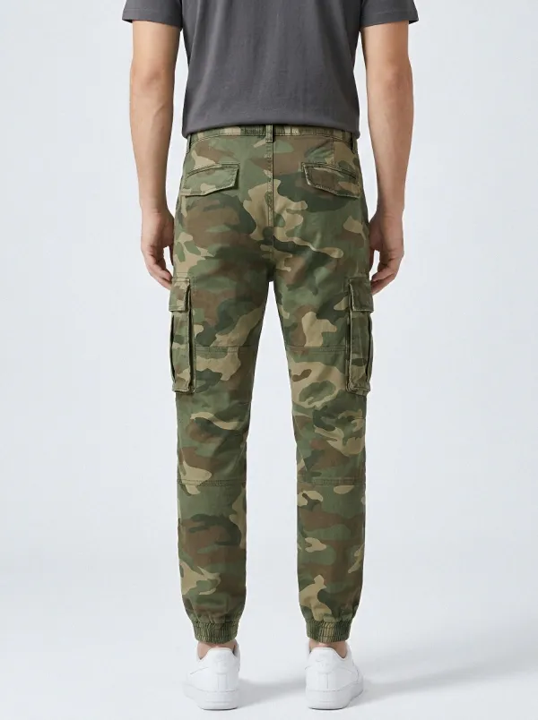 Urban-Tactical Camouflage Military-Inspired Camouflage Cargo Pants