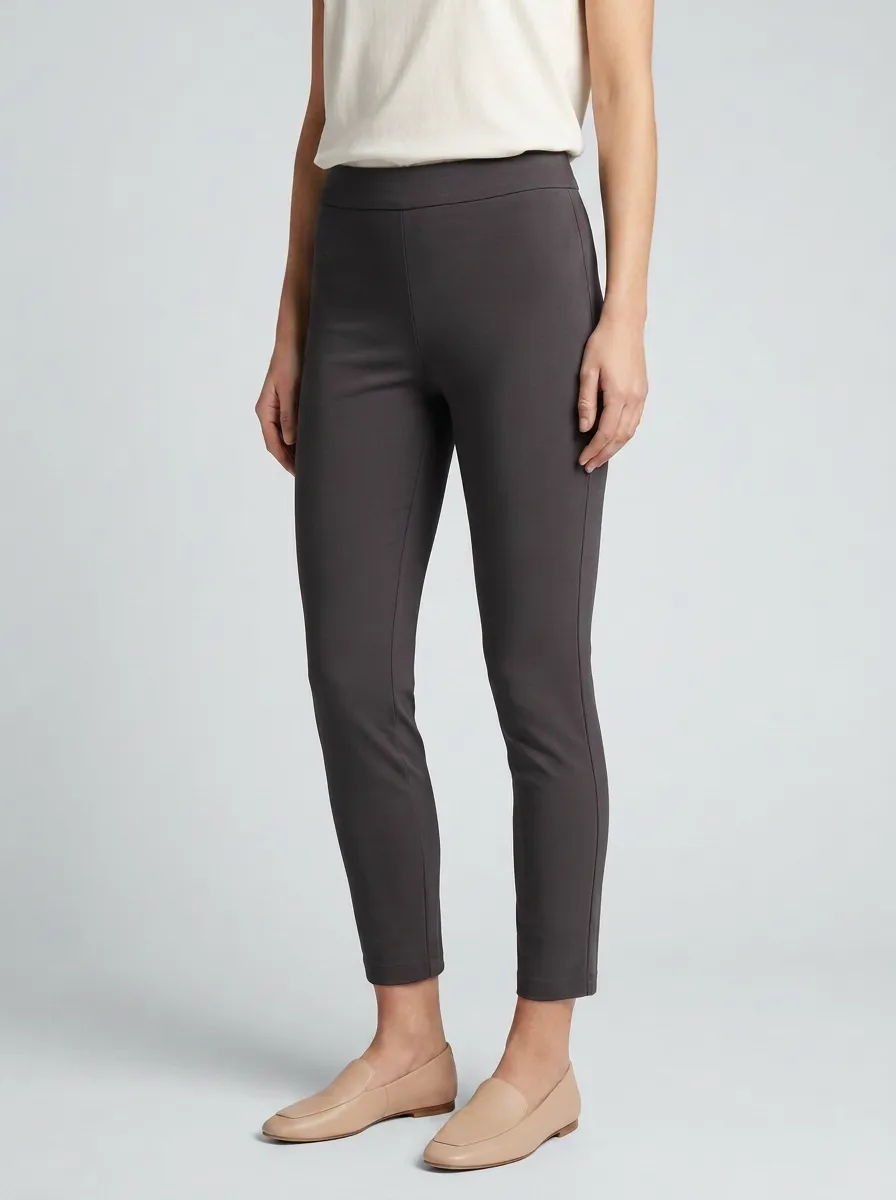 Daily-Comfort Women's Stretch Mid-Rise Pants