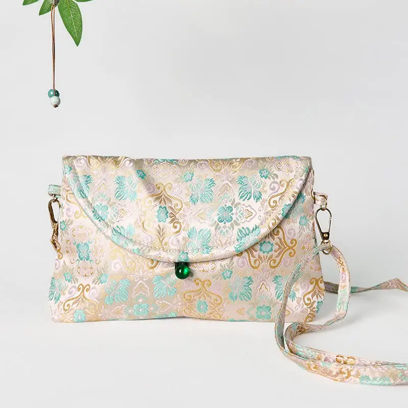 Buddha Stones Retro Flowers Bag