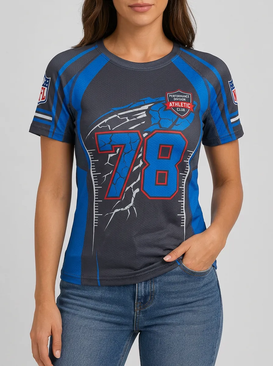 Women's Red Zone Vintage Football T-Shirt